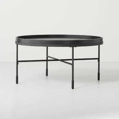 Hearth & Hand W/Magnolia Furniture Wood & Metal Coffee Table - Black - Hearth & Hand™ with Magnolia 5 Hearth & Hand W/Magnolia Furniture Wood & Metal Coffee Table - Black - Hearth & Hand™ with Magnolia - Image 3