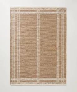 Hearth & Hand With Magnolia Border Plaid Handmade Jute Woven Area Rug Natural/Cream - Hearth & Hand™ with Magnolia -Hearth Shop GUEST c91e85d1 e106 496e 8c3e 09b8be726952