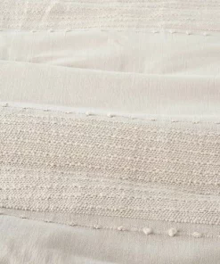 Hearth & Hand With Magnolia Slub Center Stripe Comforter Set - Hearth & Hand™ with Magnolia Sour Cream