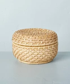 Hearth & Hand With Magnolia Woven Basket with Lid Natural - Hearth & Hand™ with Magnolia 10 Hearth & Hand With Magnolia Woven Basket with Lid Natural - Hearth & Hand™ with Magnolia -Hearth Shop GUEST cd13636c be60 427b b7e0 6ad52733400f