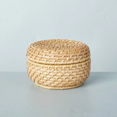 Hearth & Hand With Magnolia Woven Basket with Lid Natural - Hearth & Hand™ with Magnolia 6 Hearth & Hand With Magnolia Woven Basket with Lid Natural - Hearth & Hand™ with Magnolia - Image 4