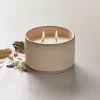 Hearth & Hand With Magnolia Hobnail Ceramic Sandalwood & Terracotta Jar Candle Beige - Hearth & Hand™ with Magnolia -Hearth Shop GUEST cf3828d7 3f05 45d3 ad5f a78024423a25