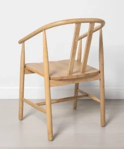 Hearth & Hand W/Magnolia Furniture Sculpted Wood Dining Chair - Hearth & Hand™ with Magnolia Black -Hearth Shop GUEST d0a5df2b ee0f 4307 8761 1f3ecd2c7740