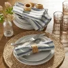Hearth & Hand With Magnolia 4pk Engineered Stripe Cloth Napkins Blue/Natural - Hearth & Hand™ with Magnolia 1 Hearth & Hand With Magnolia 4pk Engineered Stripe Cloth Napkins Blue/Natural - Hearth & Hand™ with Magnolia -Hearth Shop GUEST d0ef6205 27bb 4e3c aa7d b2e4b7ce1340