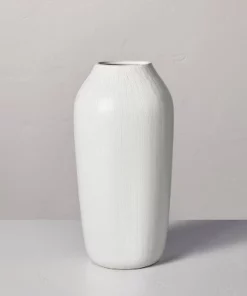 Hearth & Hand With Magnolia Textured Ceramic Bouquet Vase Cream - Hearth & Hand™ with Magnolia -Hearth Shop GUEST d5bd4991 4089 48db a0dc c4f8f782f19a