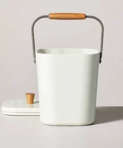 Hearth & Hand With Magnolia Countertop Melamine Compost Bin Light Green - Hearth & Hand™ with Magnolia -Hearth Shop GUEST d61cb3d0 46e4 40eb a294 a039acda59ce