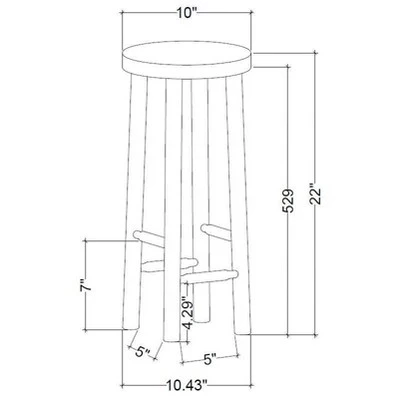 Hearth & Hand W/Magnolia Furniture Shaker Drink Side Table - Natural - Hearth & Hand™ with Magnolia 7 Hearth & Hand W/Magnolia Furniture Shaker Drink Side Table - Natural - Hearth & Hand™ with Magnolia - Image 5