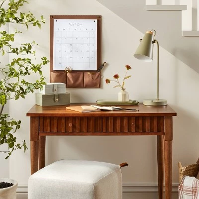 Hearth & Hand With Magnolia 20" Metal Task Lamp with USB Port - Hearth & Hand™ with Magnolia Sage Green 4 Hearth & Hand With Magnolia 20" Metal Task Lamp with USB Port - Hearth & Hand™ with Magnolia Sage Green - Image 2