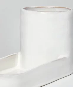 Hearth & Hand With Magnolia Stoneware Kitchen Sink Caddy Sour Cream - Hearth & Hand™ with Magnolia -Hearth Shop GUEST d9205436 9a33 4b72 99d9 a75f8a91e641