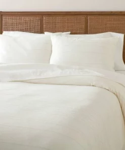 Hearth & Hand With Magnolia Fine Stripe Duvet & Sham Set Twilight Taupe/Sour Cream - Hearth & Hand™ with Magnolia 12 Hearth & Hand With Magnolia Fine Stripe Duvet & Sham Set Twilight Taupe/Sour Cream - Hearth & Hand™ with Magnolia -Hearth Shop GUEST d97804e0 8bdc 4eb6 ac58 edbed2ee570c