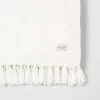 Hearth & Hand With Magnolia Knotted Fringe Throw Blanket White - Hearth & Hand™ with Magnolia 1 Hearth & Hand With Magnolia Knotted Fringe Throw Blanket White - Hearth & Hand™ with Magnolia -Hearth Shop GUEST d9b3fc29 3ea0 470d a1b4 2ad3b9412b2a