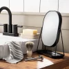 Hearth & Hand With Magnolia Metal Vanity Flip Mirror with Tray Black - Hearth & Hand™ with Magnolia