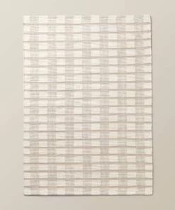 Hearth & Hand With Magnolia Rib Stripe Plaid Handmade Woven Area Rug Tan/Cream/Khaki - Hearth & Hand™ with Magnolia -Hearth Shop GUEST dd7e4d66 ce68 4120 a541 8bdea3c6b525 2