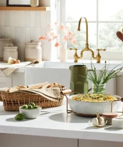 Hearth & Hand With Magnolia Oblong Woven Bread Basket Natural - Hearth & Hand™ with Magnolia