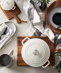 Hearth & Hand With Magnolia Enameled Cast Iron Dutch Oven Cream - Hearth & Hand™ with Magnolia -Hearth Shop GUEST e3bf5022 e1bc 4ded bbcc 79305aa3e0d4