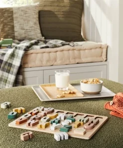 Hearth & Hand With Magnolia Toy Alphabet Peg Puzzle - 28pc - Hearth & Hand™ with Magnolia