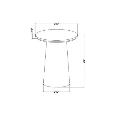 Hearth & Hand W/Magnolia Furniture Wooden Round Pedestal Accent Side Table - Hearth & Hand™ with Magnolia Natural 7 Hearth & Hand W/Magnolia Furniture Wooden Round Pedestal Accent Side Table - Hearth & Hand™ with Magnolia Natural - Image 5