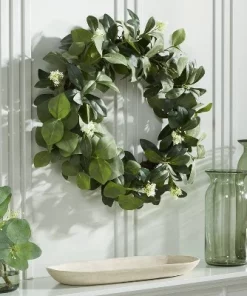 Hearth & Hand With Magnolia 26" Faux Skimmia Wreath - Hearth & Hand™ with Magnolia