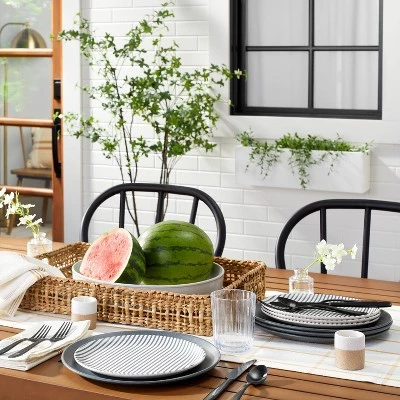 Hearth & Hand With Magnolia 14"x20" Natural Woven Tray with Handles - Hearth & Hand™ with Magnolia 3 Hearth & Hand With Magnolia 14"x20" Natural Woven Tray with Handles - Hearth & Hand™ with Magnolia